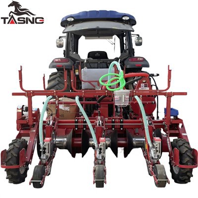 Semoir de légumes pneumatique à 3 rangées